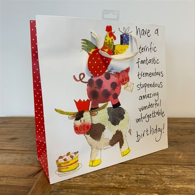 Farmyard Acrobats Gift Bag